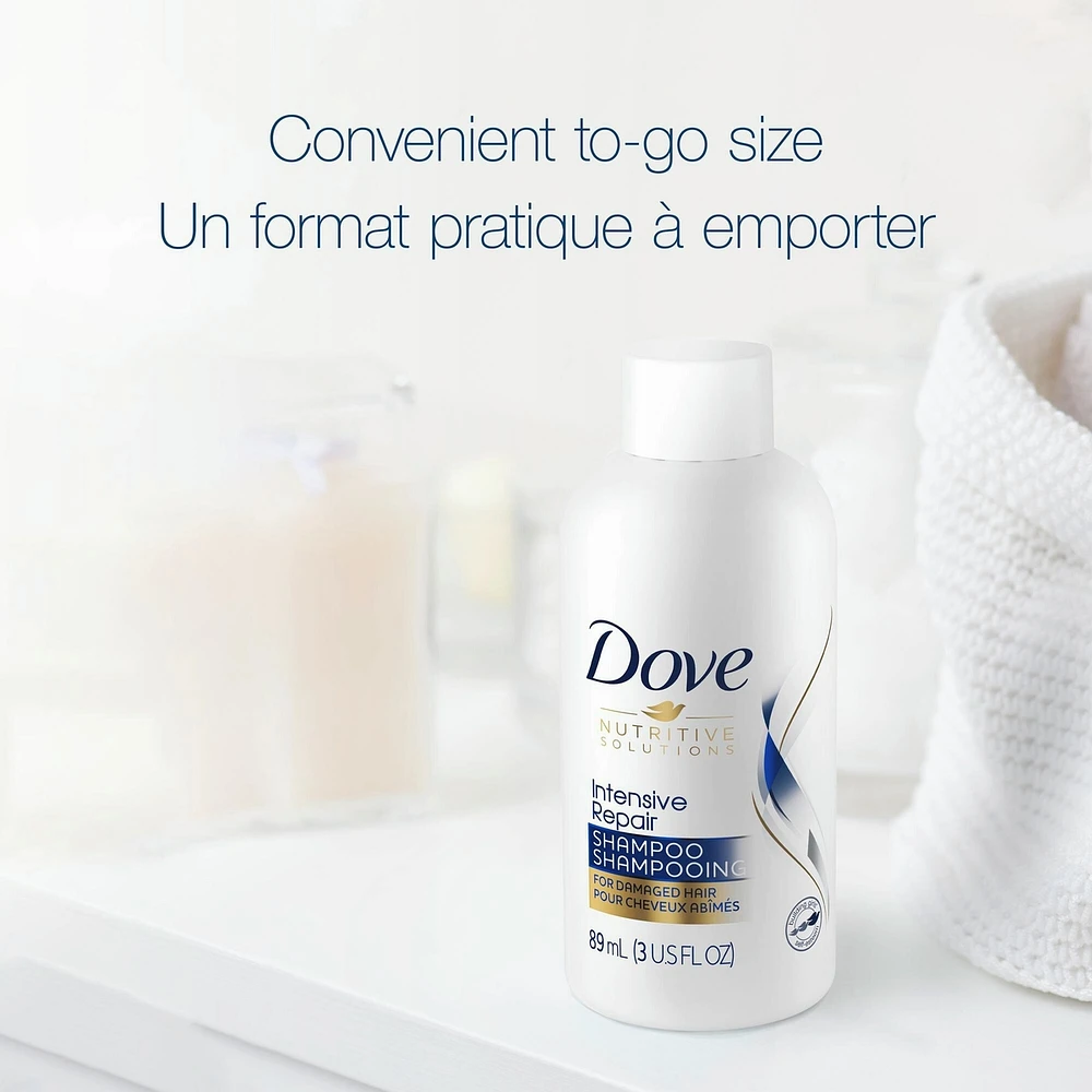 Dove Nutritive Solutions Shampoo for damaged hair Intensive Repair with Keratin Repair Actives 89 ml