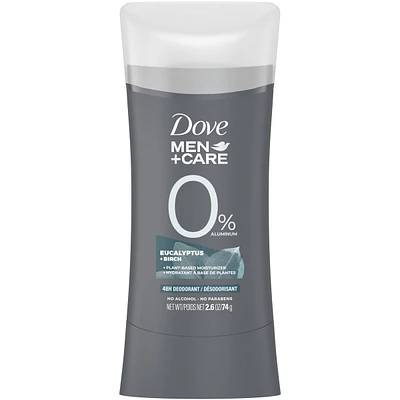Dove Men+Care  Deodorant Stick for 48h odour protection Eucalyptus + Birch with 0 % Aluminum 74 g