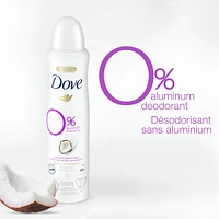 0% Aluminum Deodorant Spray For 48 Hour Protection Coconut & Pink Jasmine Aluminum Free Women's Deodorant 113 g