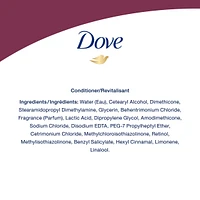 Dove Hair Therapy Conditioner for fine, thin hair Strength & Fullness Boost for 2X visibly fuller, thicker hair 400 ml
