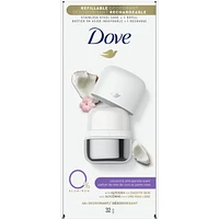 Ensemble de départ de Désodorisant rechargeable pour 48 h de protection anti-odeurs Dove 0 % Aluminium Coconut & Pink Jasmine désodorisant sans aluminium pour femmes 32 g