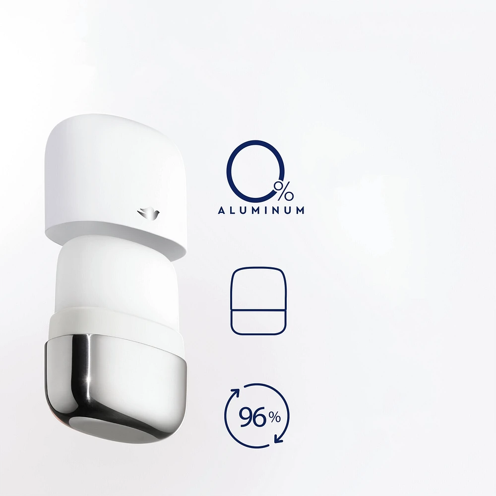 Ensemble de départ de Désodorisant rechargeable pour 48 h de protection anti-odeurs Dove 0 % Aluminium Coconut & Pink Jasmine désodorisant sans aluminium pour femmes 32 g