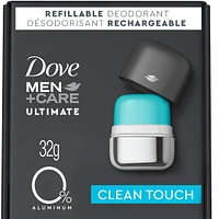 Ultimate Refillable Deodorant Kit 0% Aluminum Clean Touch Aluminum Free Deodorant