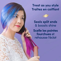 Dove Hair Therapy Leave-In Hair Serum for brilliant shine & healthy smoothness Brilliant Gloss & Repair hair care for damaged and colour-treated hair 162 ml