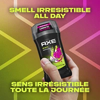 Désodorisant en Bâton pour une protection longue durée contre les odeurs AXE Infinite Pamplemousse et Patchouli formulé sans aluminium