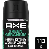 Fine Fragrance Collection Premium Body Spray for Men Green Geranium deodorant with 72H odour protection and freshness Infused with Geranium, Cedar, and Patchouli Essential Oils