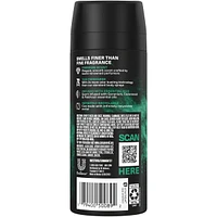 Fine Fragrance Collection Premium Body Spray for Men Green Geranium deodorant with 72H odour protection and freshness Infused with Geranium, Cedar, and Patchouli Essential Oils