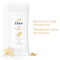 0% Aluminum Oat Milk & Vanilla Scent 48h Aluminum-Free Deodorant for Women with 1/4 Moisturizers for Soft, Smooth Underarms