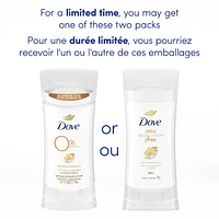 0% Aluminum Oat Milk & Vanilla Scent 48h Aluminum-Free Deodorant for Women with 1/4 Moisturizers for Soft, Smooth Underarms