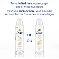 0% Aluminum Oat Milk & Vanilla Scent 48h Aluminum-Free Deodorant Dry Spray for Women with 1/4 Moisturizers for Soft, Smooth Underarms