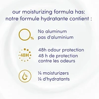 0% Aluminum Oat Milk & Vanilla Scent 48h Aluminum-Free Deodorant Dry Spray for Women with 1/4 Moisturizers for Soft, Smooth Underarms