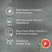 Men+Care Pure Fresh 2-in-1 Shampoo + Conditioner with plant-based cleansers & moisturizers Orange & Sage for strong, healthy-looking hair