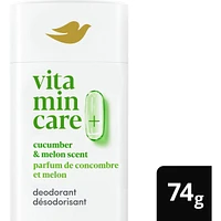 Vitamin Care+ Aluminum-Free Deodorant Cucumber & Melon Scent 72h Breathable Odour Protection with Vitamin B3+E