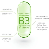 Vitamin Care+ Aluminum-Free Deodorant Cucumber & Melon Scent 72h Breathable Odour Protection with Vitamin B3+E
