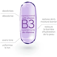 Vitamin Care+ Aluminum-Free Deodorant Lavender & Chamomile Scent 72h Breathable Odour Protection with Vitamin B3+E