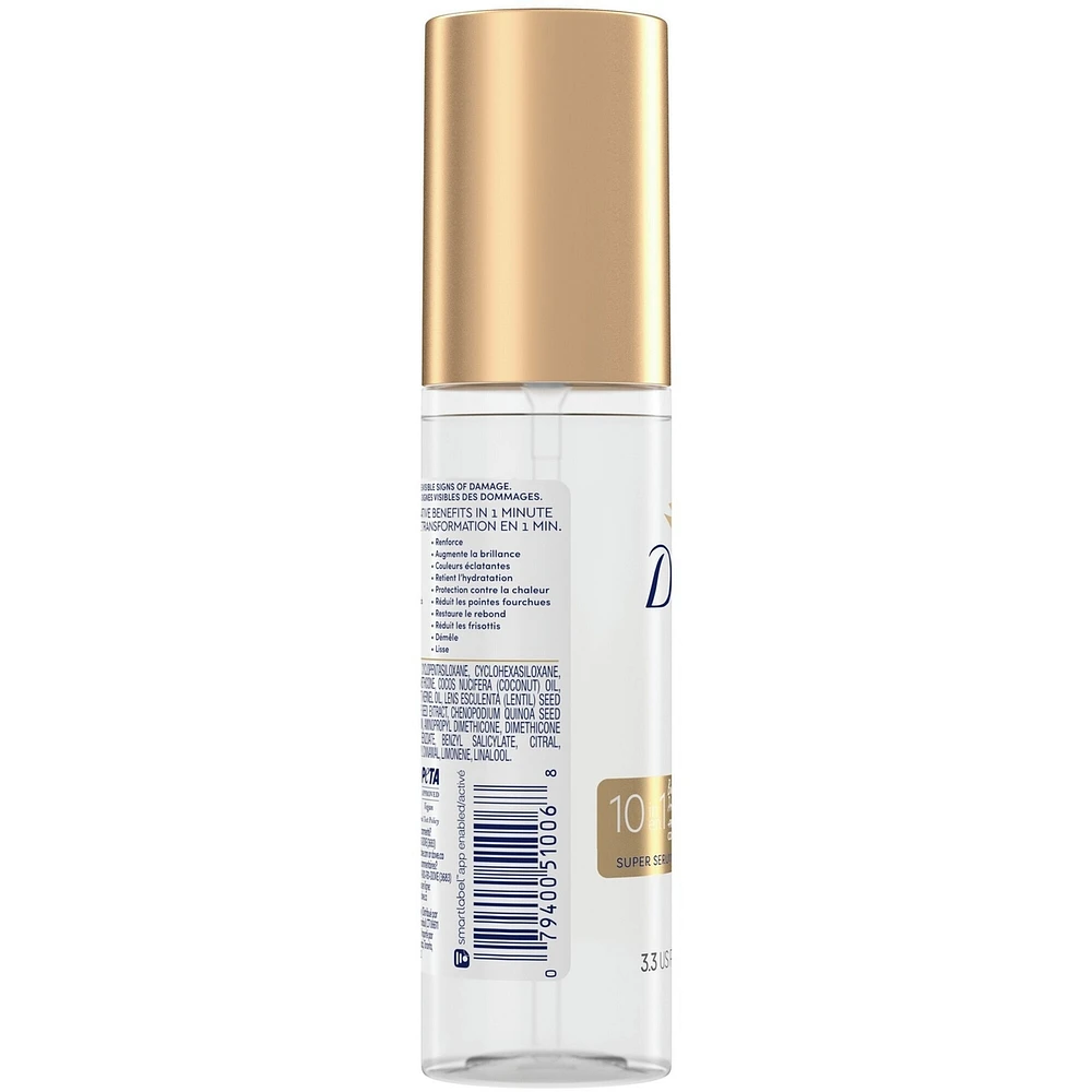10-in-1 Bond Shield Super Serum for damaged hair with Bio Protein Care + peptides repairs visible signs of damage