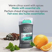 Men+Care  Moon Oasis 72h Men's Aluminum-Free Deodorant with Non-Irritant Formula, 1/4 Moisturizing Cream and Vitamin E