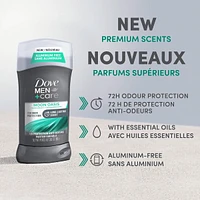 Men+Care  Moon Oasis 72h Men's Aluminum-Free Deodorant with Non-Irritant Formula, 1/4 Moisturizing Cream and Vitamin E