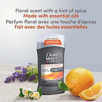 Men+Care  Tropical Costa 72h Men's Aluminum-Free Deodorant with Non-Irritant Formula, 1/4 Moisturizing Cream and Vitamin E