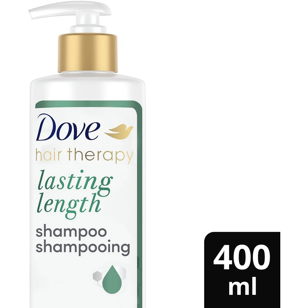 Hair Therapy Lasting Length For Detangling & Smoothing Split Ends Shampoo Strengthening Shampoo for Damaged Hair with Rice Protein