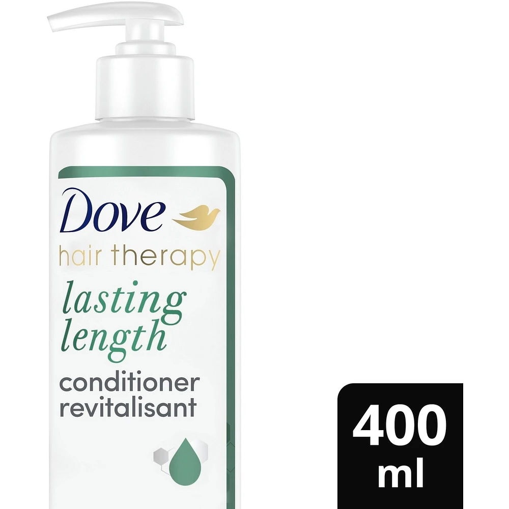 Hair Therapy Lasting Length For Detangling & Smoothing Split Ends Conditioner Strengthening Conditioner for Damaged Hair with Rice Protein
