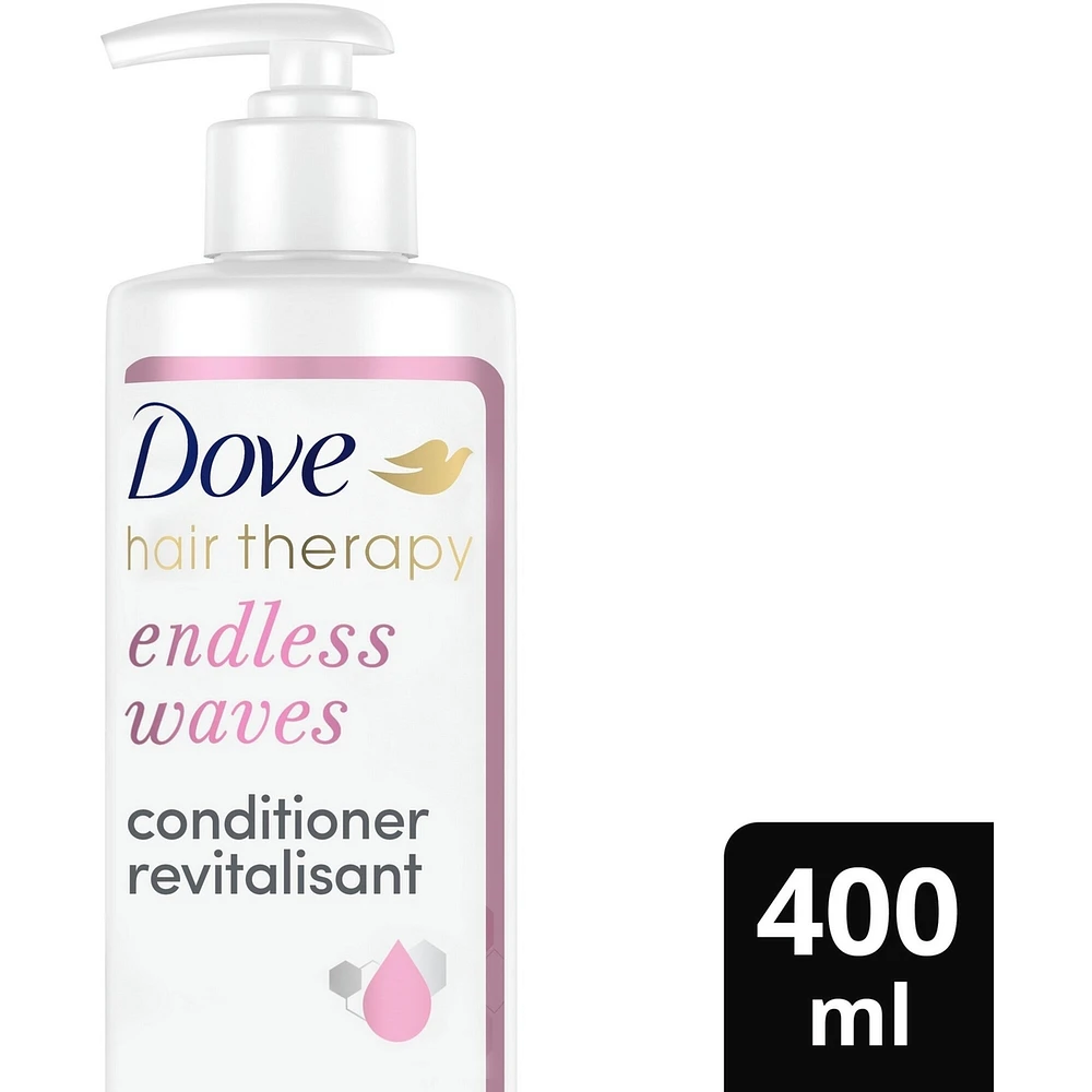 Hair Therapy Endless Waves for Hydrated Waves Conditioner Moisturizing Conditioner Made With Raw Shea Butter for Up To 72H Definition