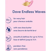 Hair Therapy Endless Waves for Hydrated Waves Conditioner Moisturizing Conditioner Made With Raw Shea Butter for Up To 72H Definition