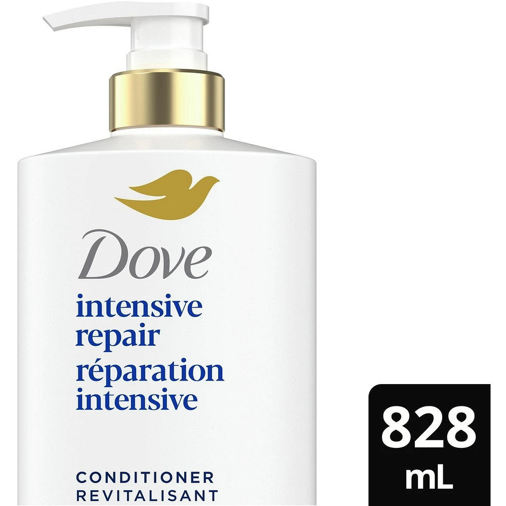Dove Intensive Repair Conditioner for Damaged Hair,  with Liquid Bio-Protein Care 828 ML