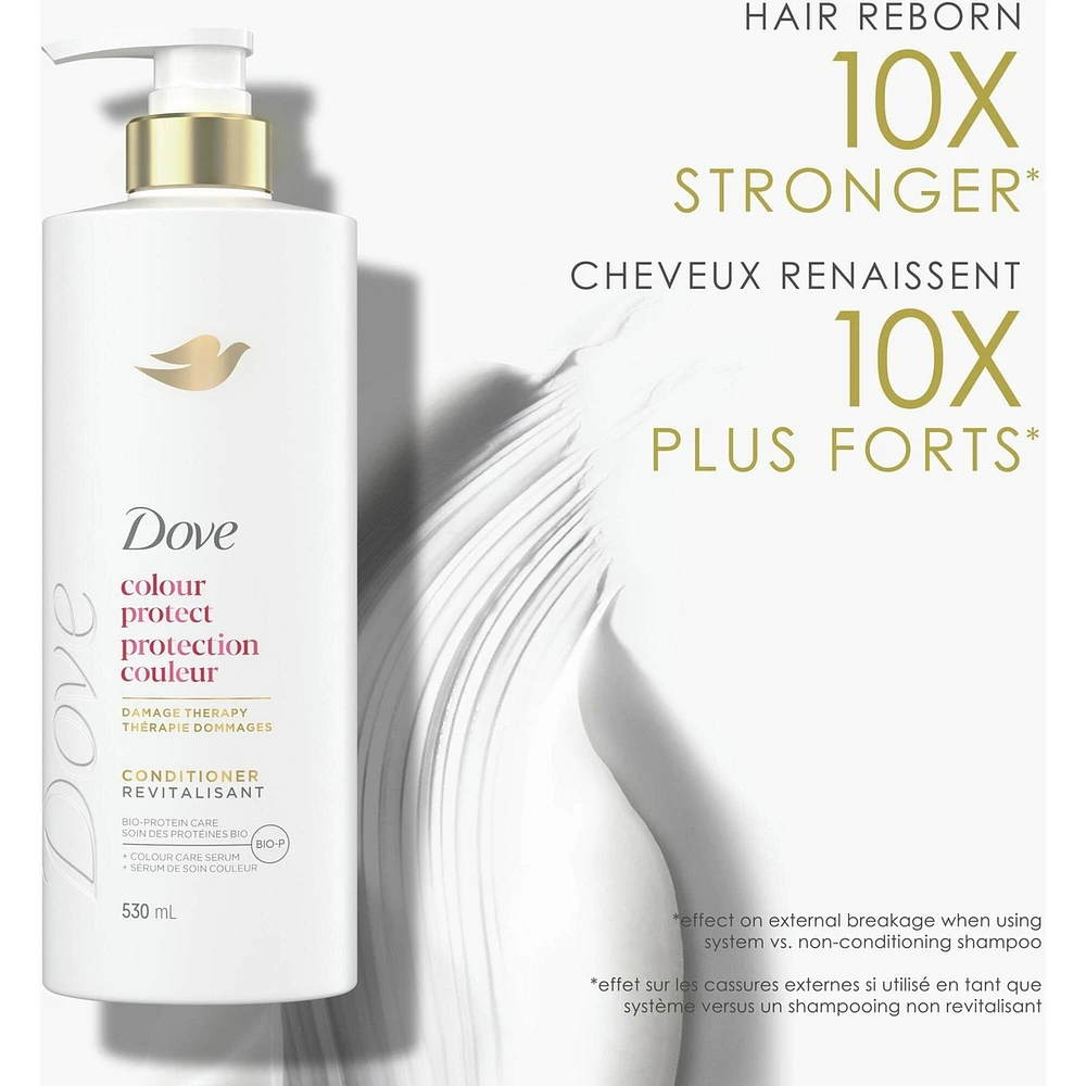 Dove Colour Protect Conditioner for Colour Treated Hair,  with Liquid Bio-Protein Care 530 ML