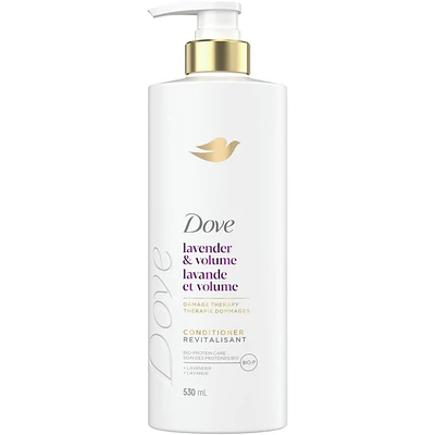 Dove Lavender & Volume Conditioner for Fine and Flat Hair,  with Liquid Bio-Protein care, 530 ML