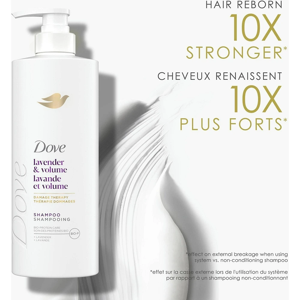 Dove Lavender & Volume Shampoo for Fine and Flat Hair