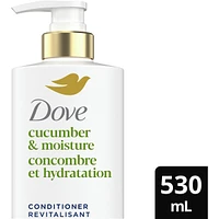 Dove Cucumber Moisture Conditioner for Dull & Dry Hair, with Liquid Bio-Protein care