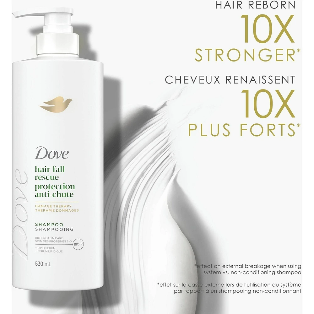 Dove Hair Fall Rescue Shampoo for Fragile Hair, with Liquid Bio-Protein Care
