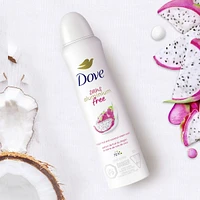 Dove Aluminium Free Déodorant for Women with 1/4 Moisturizers, Dragon Fruit & Coconut Cream 72h Odour Protection 113 g