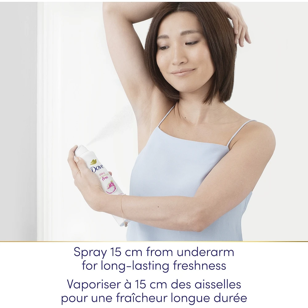 Dove Aluminium Free Déodorant for Women with 1/4 Moisturizers, Dragon Fruit & Coconut Cream 72h Odour Protection 113 g