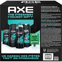 AXE  Body Spray, Body Wash, 2-in-1 Shampoo and Conditioner and Deodorant st  Apollo (4)Gift Pack