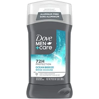 Dove Men+Care  Deodorant Stick aluminum-free deodorant formula for 72H protection Ocean Breeze with ¼ moisturizing cream 85 g