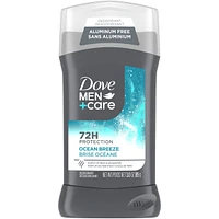 Dove Men+Care  Deodorant Stick aluminum-free deodorant formula for 72H protection Ocean Breeze with ¼ moisturizing cream 85 g