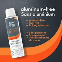 Dove Men+Care  Whole Body Aluminum-Free Deodorant Spray  Shea Butter + Cedar is Suitable for Use From Pits, Privates, to Feet with Vitamin E, 113g