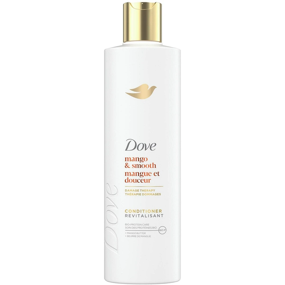 Dove Mango & Smooth Conditioner for Dull and Dry Hair, with Liquid Bio-Protein Care technology, 355 ML