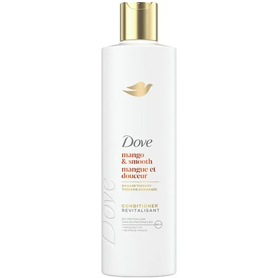 Dove Mango & Smooth Conditioner for Dull and Dry Hair,  with Liquid Bio-Protein Care technology, 355 ML