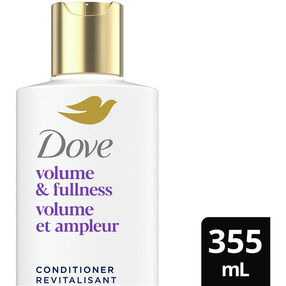 Dove Volume And Fullness Conditioner for Flat Hair,   with Liquid Bio-Protein Care 355 ML