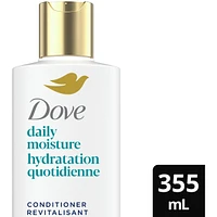 Dove Daily Moisture Conditioner for Dry Hair,  with Liquid Bio-Protein and Hyaluronic Serum, 355 ML