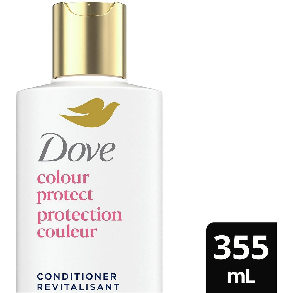 Dove Colour Protect Conditioner for Colour Treated Hair,  with Liquid Bio-Protein Care, 355 ML