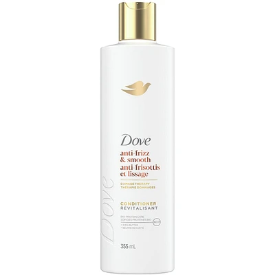 Dove Anti-Frizz & Smooth Conditioner for Frizz-Prone Hair  with Liquid Bio-Protein care 355 ML