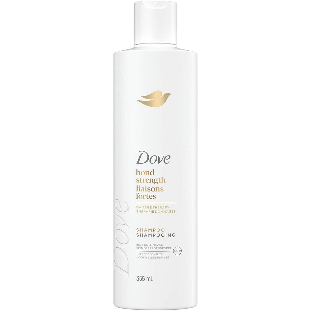 Dove Bond Strength Shampoo for Chemically Treated Hair, with Liquid Bio-Protein Care technology, 355 ML
