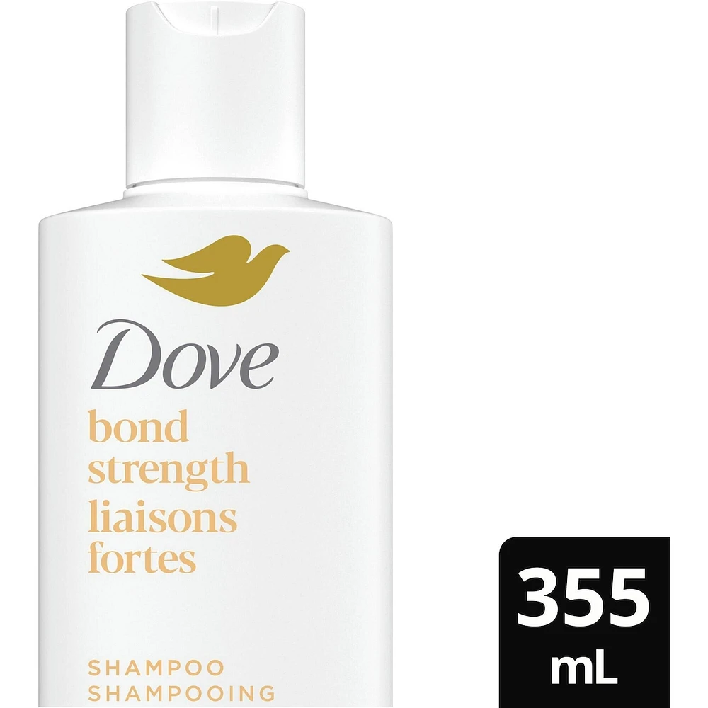 Dove Bond Strength Shampoo  for Chemically Treated Hair,  with Liquid Bio-Protein Care technology, 355 ML