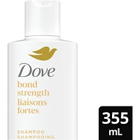Dove Bond Strength Shampoo  for Chemically Treated Hair,  with Liquid Bio-Protein Care technology, 355 ML
