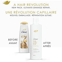 Dove Bond Strength Shampoo  for Chemically Treated Hair,  with Liquid Bio-Protein Care technology, 355 ML