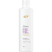 Shampooing pour Cheveux Fins et Plats, Dove Lavande & Volume  avec Soin Bio-Protéine Liquide, 355 ML